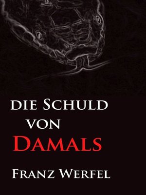cover image of Die Schuld von damals